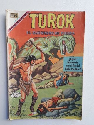 Turok El Guerrero De Piedra 3 - Spanish Mexican Comic Novaro