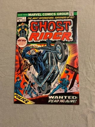 Ghost Rider 1 (sep 1973,  Marvel)