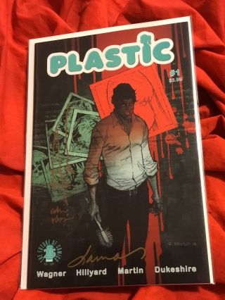 Plastic 1 1st Print Signed Andrew Robinson,  Doug Wagner,  Laura Martin