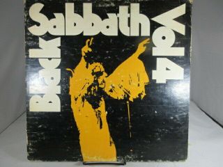 Black Sabbath Vol 4 Lp (1972) Bs 2602 Gatefold W/ Photo Booklet Vg,  /nm Cov Vg