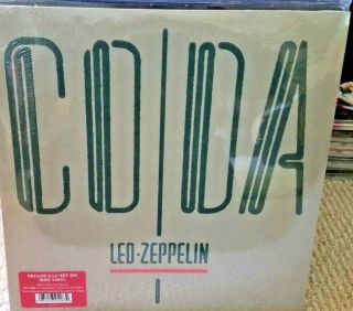 Led Zeppelin Coda Vinyl Record 3lp Deluxe Edition Set /