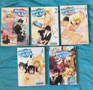 Merman In My Tub Manga - Volumes 1 - 5