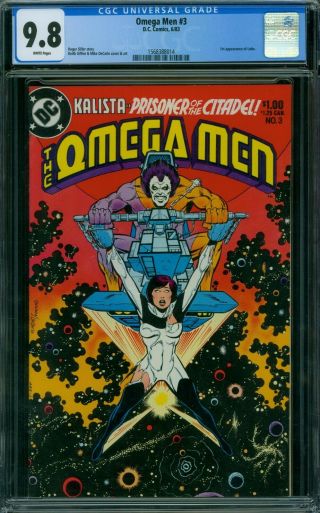 Omega Men 3 Cgc 9.  8 - White Pages