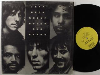 Jeff Beck Group Rough And Ready Epic Lp Vg,  Shrink