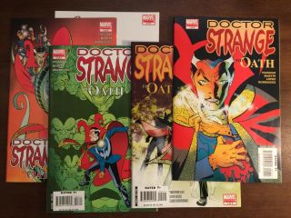 Doctor Strange Oath 1 - 5 Comic Book Set Marvel Comics Brian K Vaughan 1 2 3 4 5