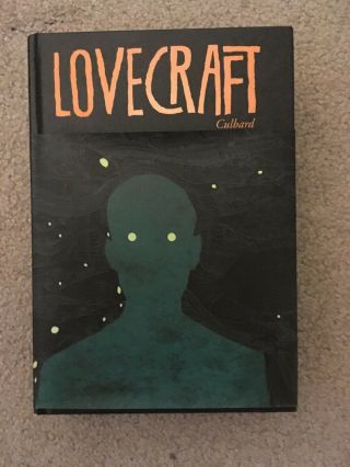 Lovecraft Inj Culbard Hc W/dj Graphic Novel H.  P.  Lovecraft Cthulhu Horror