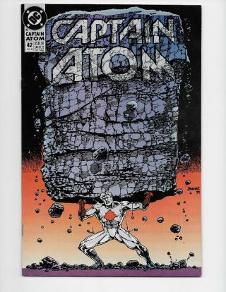Captain Atom 42 1st Appearance Of Death In The Dcu