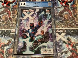 Major X 1,  Cgc 9.  8 - Portacio Variant 1:25 Marvel Comics - 1st Full App Major X