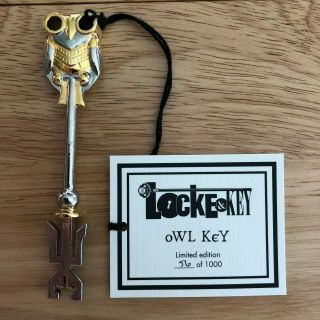 Skelton Crew Studio Locke & Key Owl Key Limited Edition Signed By Gabe Rodriguez