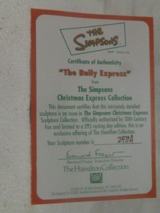 Simpsons Christmas Express,  The Bully Express,  2471A, 7