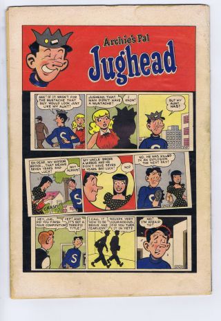 Archie ' s Joke Book 1 Archie Pub 1953 2
