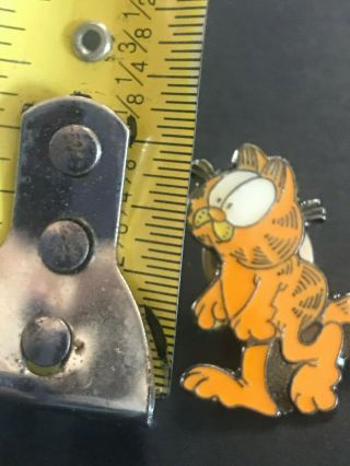 Vintage 1978 GARFIELD The Cat PIN BROOCH United Feature Syndicate KAT ' S MEOW 3