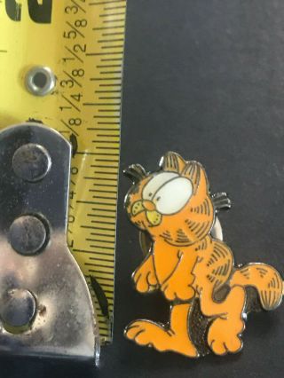Vintage 1978 GARFIELD The Cat PIN BROOCH United Feature Syndicate KAT ' S MEOW 4