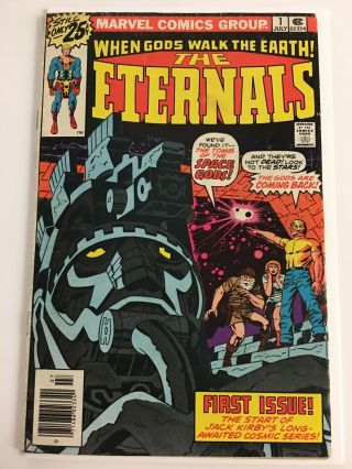 Marvel The Eternals 1 July 1976 Jack Kirby 1st Appearance & Origin