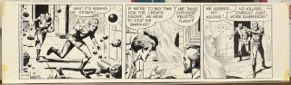 Dan Barry Flash Gordon 1974 Daily Strip Art
