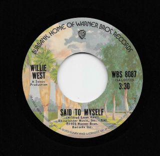Willie West - It ' s Been So Long / Said To Myself (Soul/Funk,  45) 8087 2