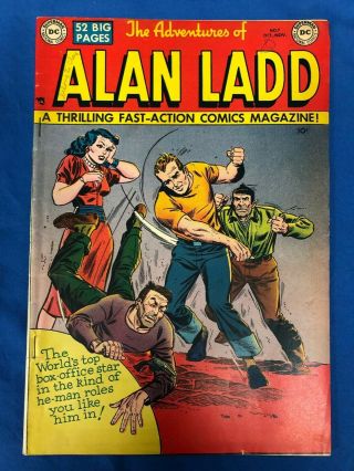 Adventures Of Alan Ladd 7 : Oct 1950 : Dc Comics