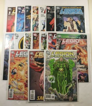Complete Legion Of - Heroes 2010 - 2011 Dc Comics 1 - 16,  Annual 1 Deal