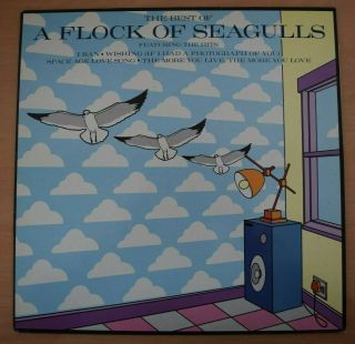 A Flock Of Seagulls " The Best Of " Jive Records Hip 41 12 " Lp 33rpm 80s Pop