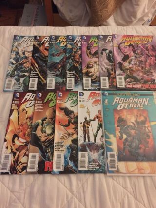 Aquaman & The Others 1 - 11 Complete Set (2014 - 2015) Dc Comics 52