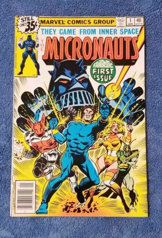 The Micronauts 1,  3,  4,  5,  6,  7,  8,  All In Very Fine.
