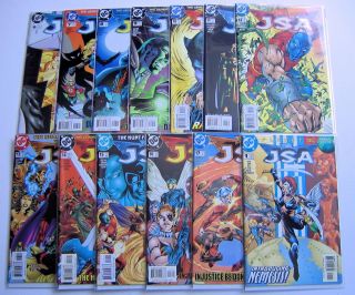 Jsa 6 Jan To 17 Dec 2000,  1 Annual Planet Dc Vf/nm,  Boarded/sleeved