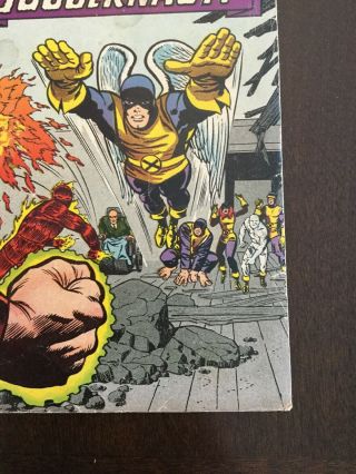 Uncanny X - Men (1st Series,  1963) 13 GD,  2nd Juggernaut.  Combo 4