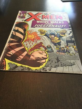 Uncanny X - Men (1st Series,  1963) 13 GD,  2nd Juggernaut.  Combo 6