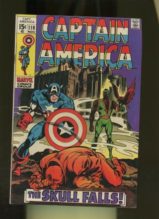Captain America 119 Vf,  8.  5 Fn 5.  5 1 Book Falcon Marvel Vol.  1 Avengers