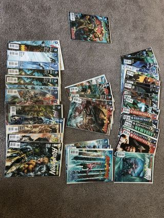 Aquaman 0,  1 - 52 And Annual 1 And Futures End 1 And 23.  1 And 23.  2 - Dc 52