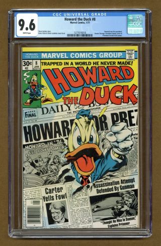 Howard The Duck (1st Series) 8 1977 Cgc 9.  6 1277016018