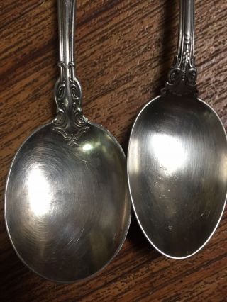 3 - Vintage Sterling Silver 925 Flatware Spoons 75 Grams Scrap Or Not 3