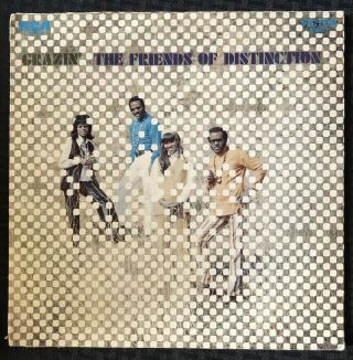 The Friends Of Distinction Grazin Album Lp 1969 Rca 1st Press Lsp 4149 - Ex,  /nm -