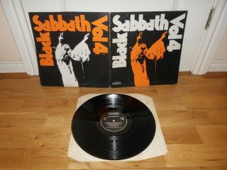 Black Sabbath Vol 4 Gatefold Vinyl Album Nems 1976 Ozzy Heavy Rock
