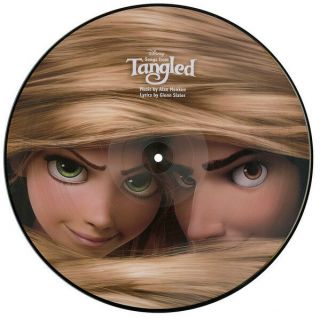 Tangled Songs/music From Mandy Moore Disney Vinyl Picture Disc Lp