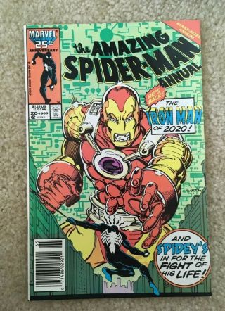 The Spider - Man Annual 20 Vol.  1 Vs.  Iron Man 9.  8nm
