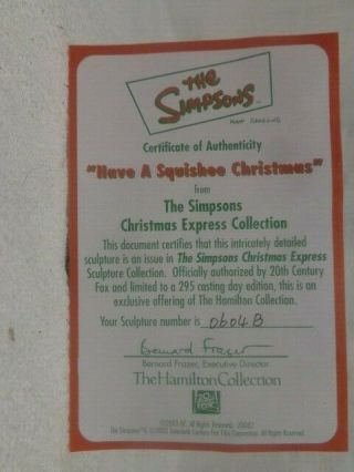 Simpsons Christmas Express,  Have A Squishee Christmas,  0604B, 6