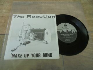 The Reaction - Make Up Your Mind 1987 Uk 45 Waterloo Sunset Mod/power Pop