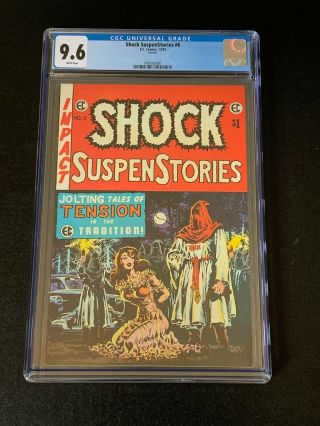 Shock Suspenstories 6 Cgc 9.  6 Reprint 1993 Bondage Cover