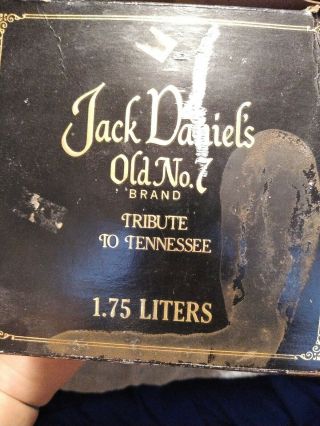 Vintage Jack Daniels Old No.  7 Tribute To Tennessee Decanter