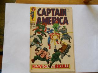 Captain America 104 (aug.  1968,  Marvel Comics) Stan Lee/jack Kirby