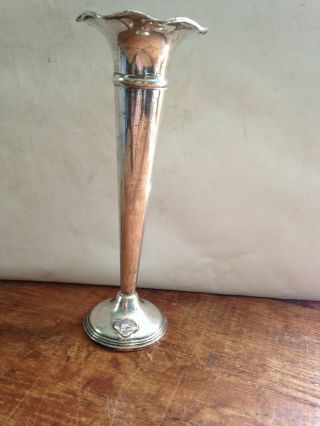 Vintage Cartier Sterling Silver Weighted Bud Vase