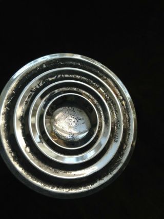 Vintage Cartier Sterling Silver Weighted Bud Vase 7