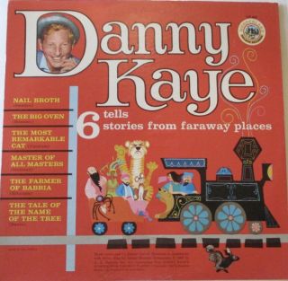 Danny Kaye - Tells 6 Stories From Faraway Places Vinyl Lp Us Press