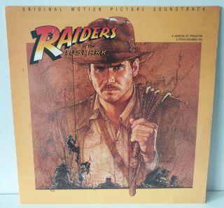 Raiders Of The Lost Ark Soundtrack Lp Uk 1981 Album Cbs 70205