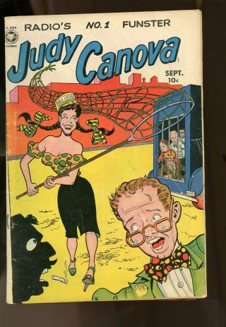 Judy Canova 3 Very Good 4.  0 Wally Wood Art 1950 Fox Comics