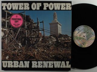Tower Of Power Urban Renewal Warner Bros Lp Vg,  /vg,  Promo