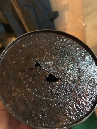 Gilmore Lion Head Oil Can Quart Metal 4