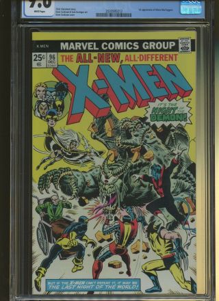 X - Men 96 CGC 9.  6 | Marvel 1975 | 1st Moira MacTaggert. 2