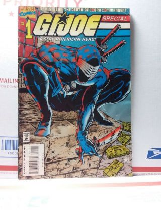 G.  I.  Joe Special 1 (1995) Mcfarlane Spider - Man Homage Cover Rare Fine - Vf